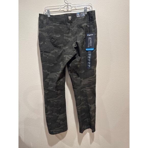Mens KUHL SILENCR HIKING PANTS camouflage size 32 x 30 new - Picture 2 of 5
